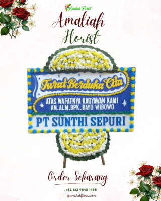 Papan Bunga Duka di Punggolaka