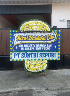 Papan Bunga Duka di Punggolaka